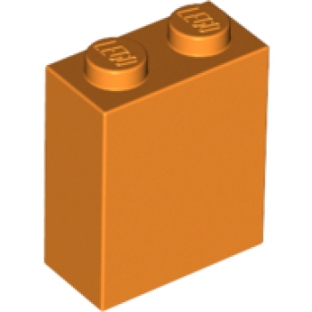 LEGO Stein1x2x2 zart orange (3245)